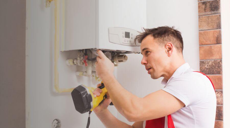Local tankless water heater installation in Chester, NH